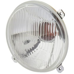 John Deere 2450 1A3996002201 Halogeninis priekinis žibintas, apvalus, 12/24V, skaidrus, Ø 139 mm, Hella