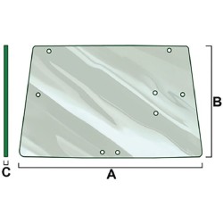 John Deere 2650 VPM7209 stiklas