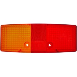 John Deere 3050 9EL118697001 Šviesus objektyvas, raudonas/skaidrus/gintarinis galinis/kairės Hella