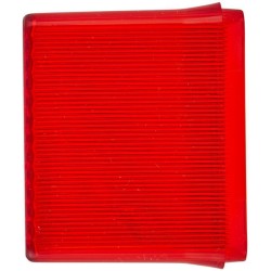 John Deere 3650 9EL118697001 Šviesus objektyvas, raudonas/skaidrus/gintarinis galinis/kairės Hella