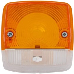 John Deere 4255 9EL115003055 Šviesus lęšis, gintaro spalvos/skaidrus, kvadratinis LH/RH Hella