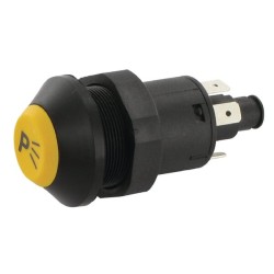 John Deere 3100 11130030PN Stūmoklinis jungiklis, stovėjimo žibintas, apvalus, geltonas