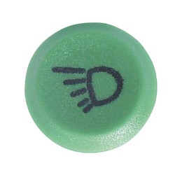 John Deere 3200 11110210PN Stūmoklinis jungiklis, Darbinis žibintas, apvalus, žalias