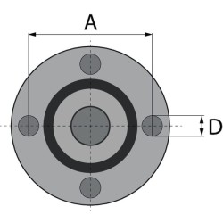 John Deere 3110 RE67092KR Vandens siurblys su flanšu