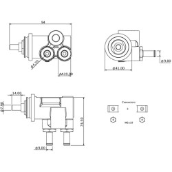 John Deere 4720 RE534346KR Degalų pakėlimo siurblys