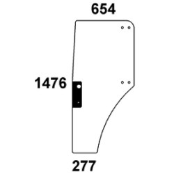 John Deere 5300 ER047314N Durų stiklas