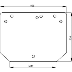 John Deere 5415 ER200669N Galinis langas