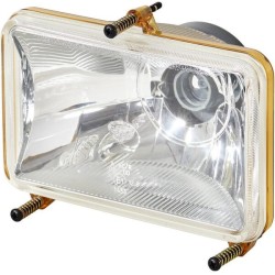 Case - IH 7240 1AB008888051 Halogeninis priekinis žibintas, stačiakampis, 12/24V, 130x106,9 mm, Hella