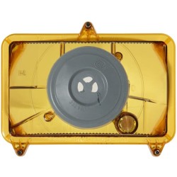 Case - IH 7240 1AB008888051 Halogeninis priekinis žibintas, stačiakampis, 12/24V, 130x106,9 mm, Hella