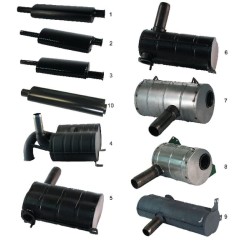 John Deere 5720 AL164071 Išmetimo vamzdis