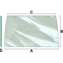 Case - IH 1194 VPM7178 Stiklas