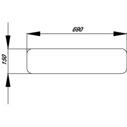 John Deere 5085E R198147N apatinis galinis langas