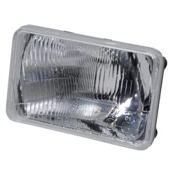 John Deere 6210 05401000 Priekinių žibintų įdėklas Halogeninis, stačiakampis, skaidrus, Cobo