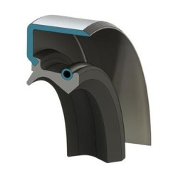 John Deere 6120 508010BCP001 Alyvos sandariklis 50x80x10mm tipas:BC DIN 3760 1x Kramp