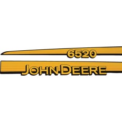 John Deere 6520 TR6520JD Lipdukų rinkinys "John Deere 6520"