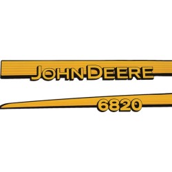 John Deere 6820 TR6820JD lipdukų rinkinys "John Deere 6820"