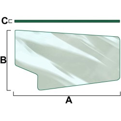 Case - IH 884 / 884XL VPM7174 Stiklas