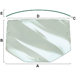John Deere 7530PR 6068HRW77 VPM7351 Stiklas