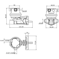 John Deere 7430PR 6068HRW83 RE66153KR kuro siurblys