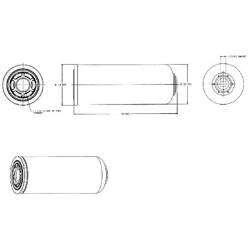 John Deere 7930 P564042 Hidraulinis filtras