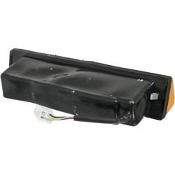 Case - IH AVJ55 02351000 Galinis žibintas RH stačiakampis, raudonas/gintarinis, užsukamas, 305x62x100mm Deutsch kištukas, Cobo