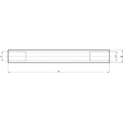John Deere 8100 6076 SHP348KR Vilkimo jungtis (vairo vamzdis)