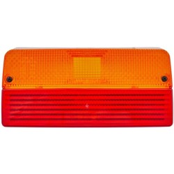 John Deere 8400 9EL147992001 Šviesus objektyvas, raudonas/gintarinis, stačiakampis LH/RH Hella