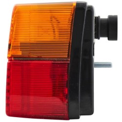 John Deere 8400T 2VA006356101 Galinis žibintas stačiakampis, 12V, Hella