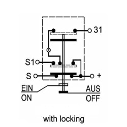 Case - IH C48 EL514101 Stumdomas jungiklis, žibintai, apvalūs, geltoni