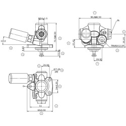 John Deere 8410T RE46375KR Degalų pakėlimo siurblys