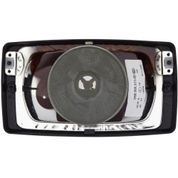 Case - IH C55 1AB006213001 Halogeninis žibintas, stačiakampis, 12V, skaidrus, prisukamas, 182x94x102mm AMP kištukas, Hella