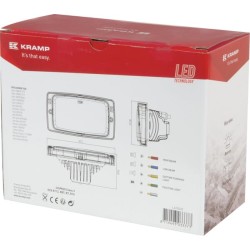 Case - IH CS68 LA10422 priekinių žibintų LED, 24/22W, Kramp