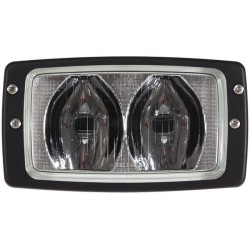 Case - IH CS94 1GB996080021 Darbinis šviestuvas Halogenas, 55/70W, stačiakampis, 12/24V, skaidrus, 182x102mm AMP kištukas, Hella