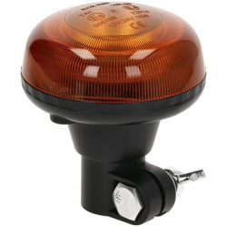 Švyturys LED, žemo profilio, 15W, 12-24V, gintaro spalvos, DIN stulpas, Ø 86mm x97mm LA20093