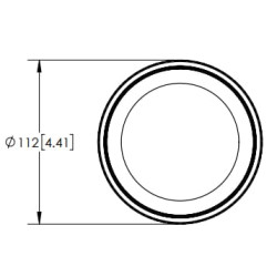 Švyturys LED, 12-24V, gintaras, lankstus stulpas, ECCOLED BRONZE ECCO EB5012A