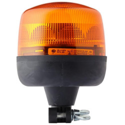 Besisukantis švyturėlis LED, apvalus, 12/24V, geltona/gintarinė, užsukamas, 165x183mm, 8 LED", Hella 2RL010979011