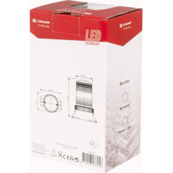 Švyturys LED, 10-110V, varžtas ant LA20061