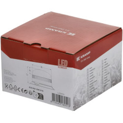 Švyturys LED, žemo profilio, 15W, 12-24V, gintaro spalvos, užsukamas, Ø 86mm x67mm LA20094