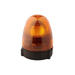 Besisukantis švyturys halogeninis, apvalus, 24 V, gintaro spalvos, užsukamas, Ø 130 mm x 174 mm, Hella 2RL007337011