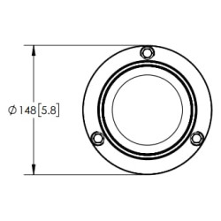 Švyturys LED, 12-24V, gintaras, magnetinis, ECCOLED BRONZE ECCO EB5013A
