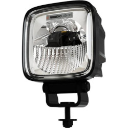 Darbinis šviesos diodas, 28 W, 1950 lm, kvadratas, 12/24 V, skaidrus, prisukamas, 85x100x129 mm, Deutsch 2-pin, Wide Flood, 1 LE