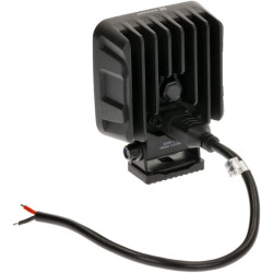 Darbinis šviesos diodas, 90 W, 6800 lm, kvadratinis, 12/24 V, baltas, 108x120,7x52,7 mm Deutsch kištukas, Flood, 18LED LA10833