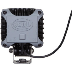 Darbinis šviesos diodas, 43W, 3000lm, kvadratinis, 12/24V, skaidrus, užsukamas, 114,5x109,9x144,8 mm, 16 šviesos diodų, Hella 1G