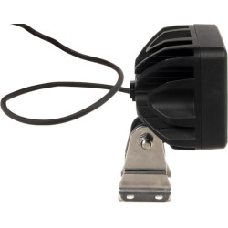 Darbinis šviesos diodas, 60 W, 5600 lm, kvadratinis, baltas, 111x82,5x99 mm, 3 m laidas, platus potvynis, 20 LED, Kramp LA104103