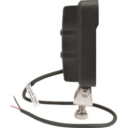 Darbinis šviesos diodas, 25W, 3040lm, kvadratinis, 10/30V, 108x48x108mm, potvynis, 16 LED, Kramp LA10023