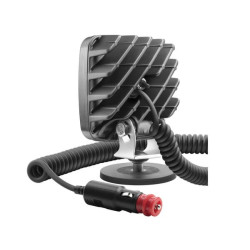 Darbinis šviesos diodas su jungikliu, R23, 22W, 1600lm, kvadratinis, 12-24V, 145x105x50mm, platus potvynis, Wesem CRK2B5429002