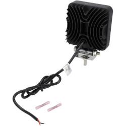 Darbinis šviestuvas LED, 24W, 2000lm, kvadratas, baltas, 107x52x136mm, potvynis, Kramp (dėžutė po 10 vnt) LA10901BOX