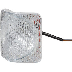 Darbinis šviestuvas halogeninis, 55/70W, kvadratinis, 12V, baltas, 103x66x103mm, Hella 1GA996020001