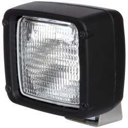 Darbinis šviestuvas Halogeninis, kvadratinis, 12/24V, baltas, 112x97x126,5 mm AMP kištukas, Ultrabeam by Hella 1GA007506002