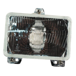 Priekinių žibintų įdėklas Halogeninis, stačiakampis, skaidrus, 179x93,5x93,5 mm, Cobo 05291000